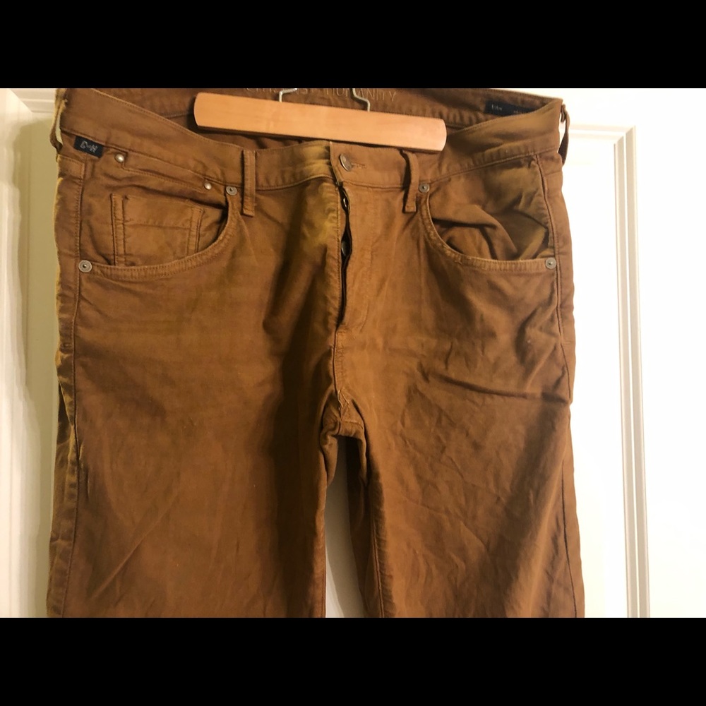 Citizens  deep mustard straight leg jeans